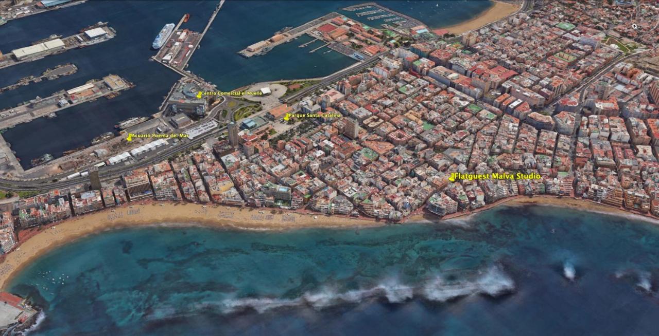 Flatguest Malva Studio Las Palmas de Gran Canaria Ngoại thất bức ảnh